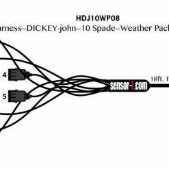 Sensor-1 8 Row Planter Harness - HDJ10WP08 - General Farm Supplies