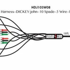 Sensor-1 8 Row Planter Harness - HDJ103W08 - General Farm Supplies