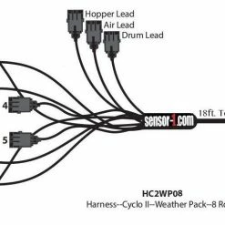 Sensor-1 8 Row Planter Harness - HC2WP08 - General Farm Supplies